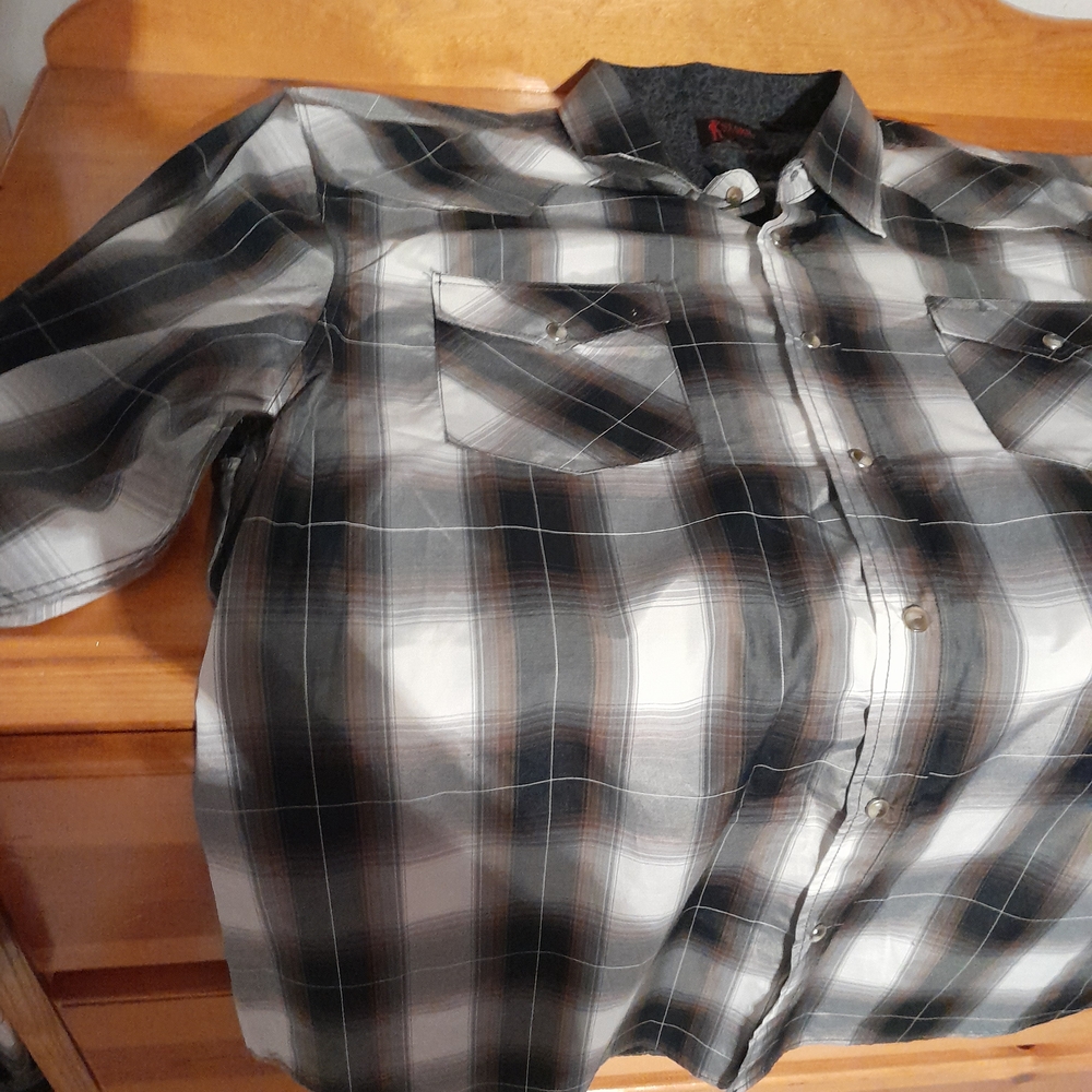 4x Western Style Dress Shirt